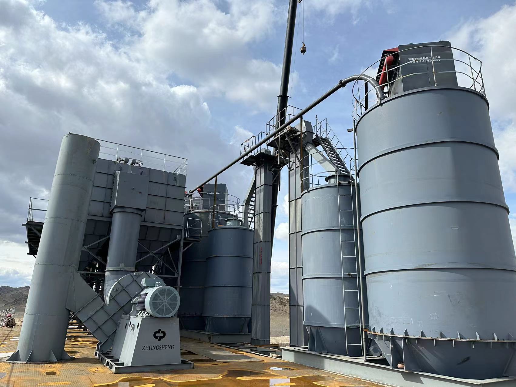Malampuson nga gi-install ang Shanong Pneumatic Specting System sa mga dagkong tanum nga kemikal sa Asia