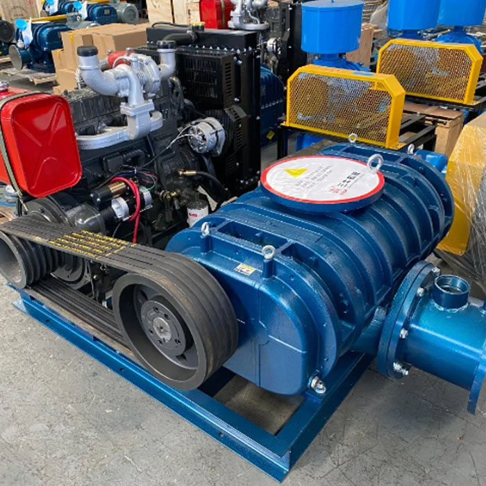 Diesel Roots Blower nga adunay Soundproof Enclosure