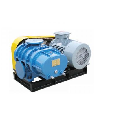 Doble nga Tangke sa Langis Tulo ka Lobe V-Belt Roots Rotary Blower