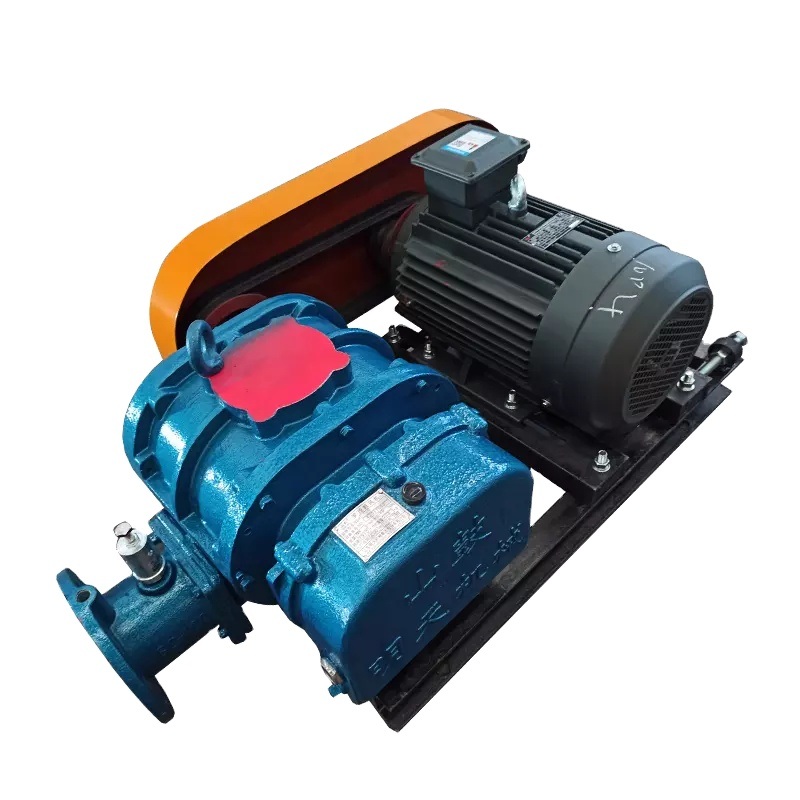 Ubos nga Noise Constant Speed ​​Tulo ka Lobe Rotor Roots Vacuum Pump