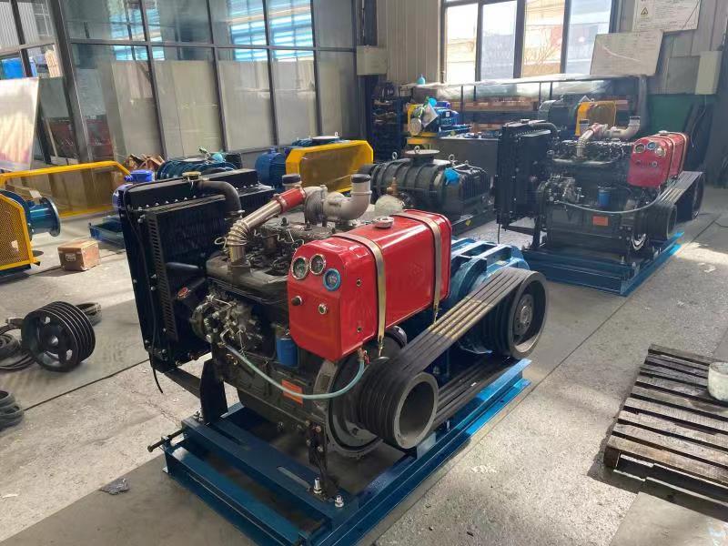 Negatibo nga Presyon sa Diesel Roots Blower