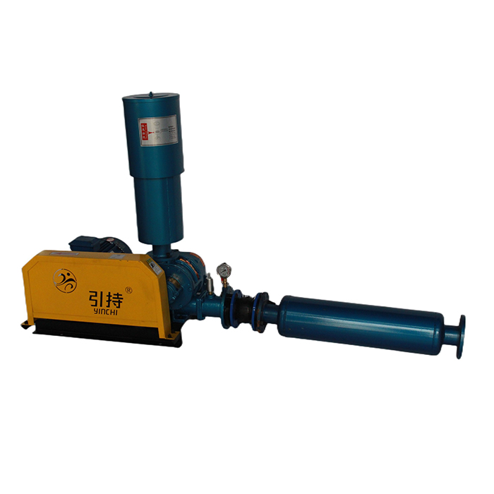 Tulo ka Lobe V-Belt Roots Blower alang sa Pag-uma sa Isda ug Hipon